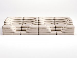 DS-1025 Terrazza Sofa Set 4 3D model