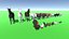 9t5 Low Poly Farm Animals