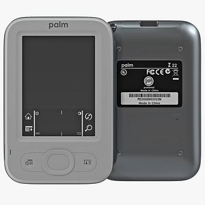 pda palm z22 3d model