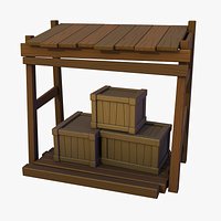 Ancient Wood Box