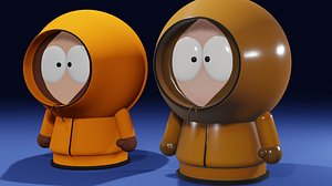 kenny south park 3D model