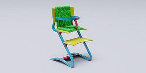 3D model Chair baby 01 model in Blender