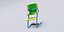 Chair baby 01 model in Blender