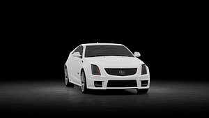 3D Cadillac CTS-V Coupe 2011