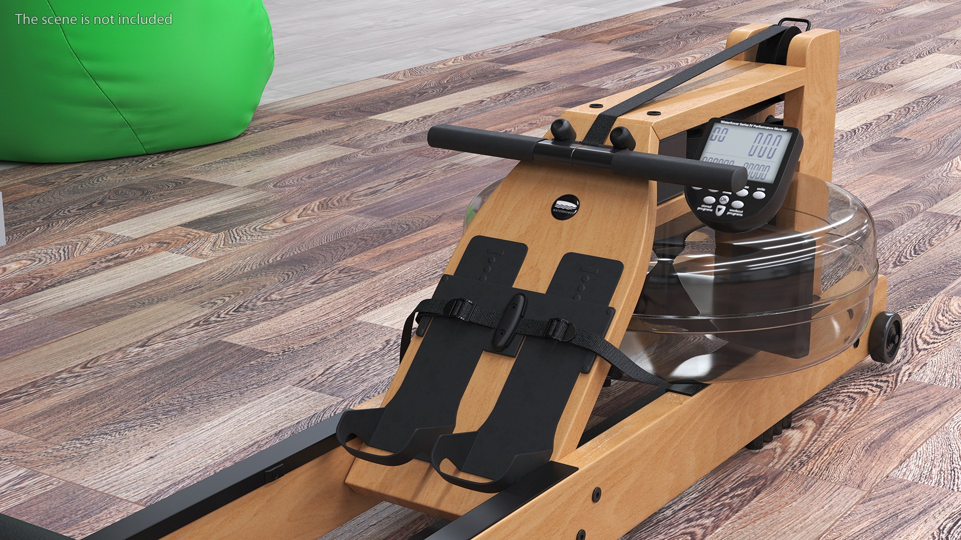 3D Rowing Simulator Wooden TurboSquid 2070727