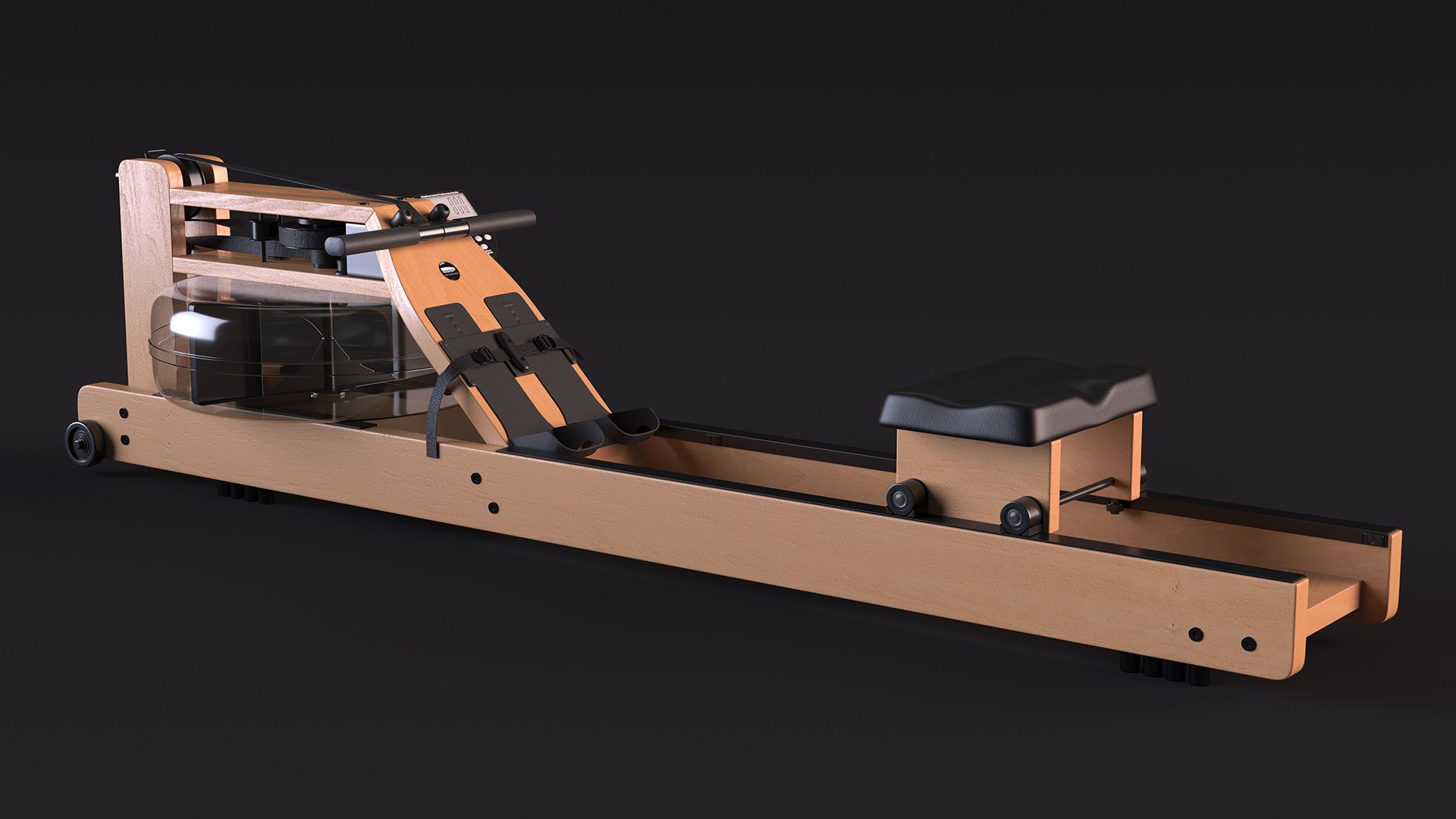 3D Rowing Simulator Wooden TurboSquid 2070727