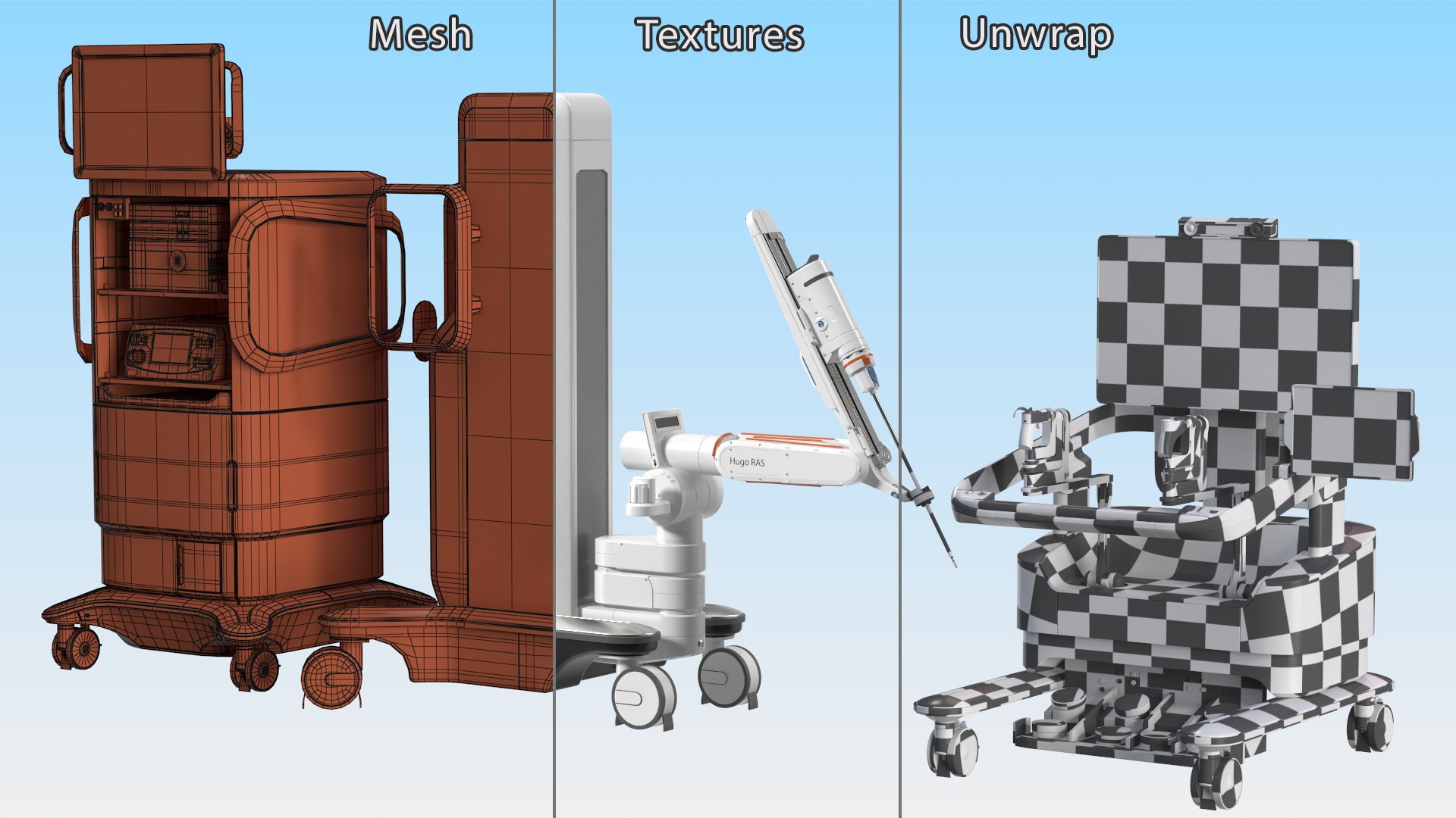 Soft Tissue Surgical Robot Medtronic Rigged for Blender 3D model https://p.turbosquid.com/ts-thumb/Aq/bT7fXv/zO/softtissuesurgicalrobotmedtronicrigged3dmodel030/jpg/1758544581/1920x1080/fit_q87/ec87513602318150b82e55c937c16c1191ae8000/softtissuesurgicalrobotmedtronicrigged3dmodel030.jpg