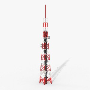Radio Tower - PBR model