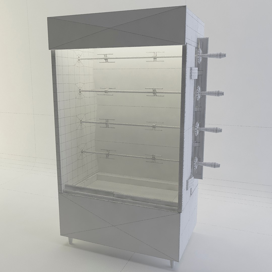 3d Model Rotisserie Bakeries Chitken