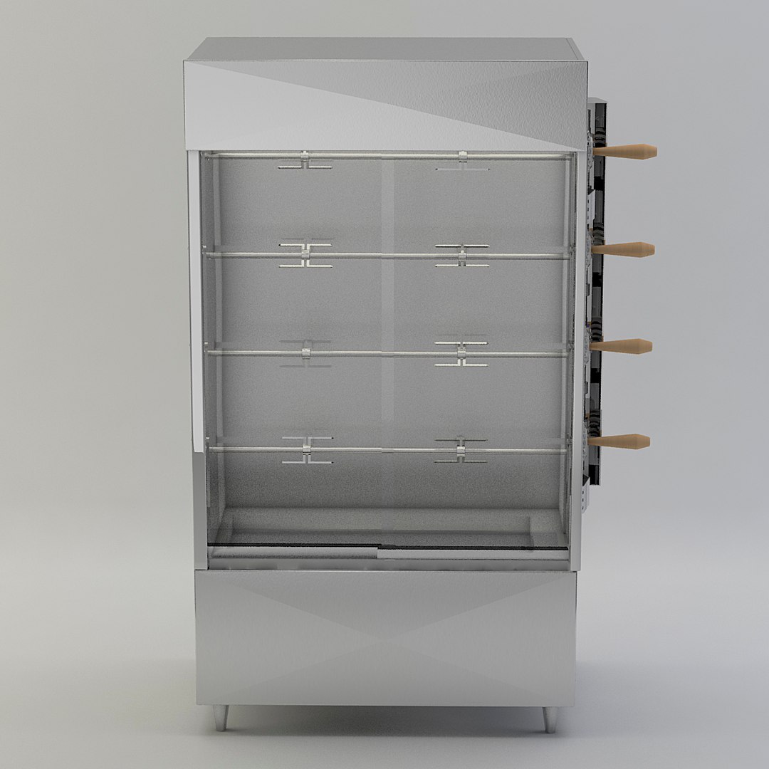 3d Model Rotisserie Bakeries Chitken