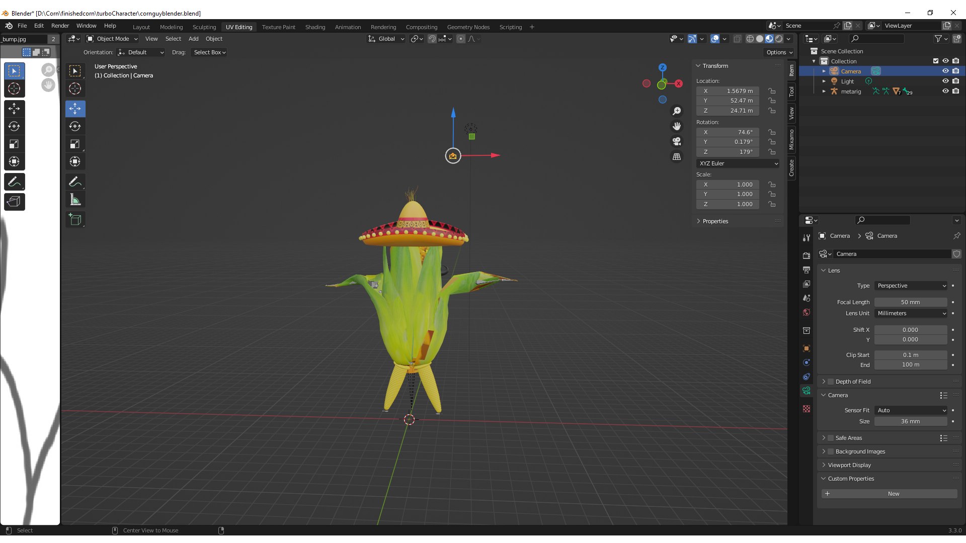 3D CornGuy - TurboSquid 1967654