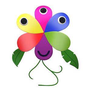 3D Plant creature model