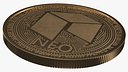 NEO Cryptocurrency Coin Gold
