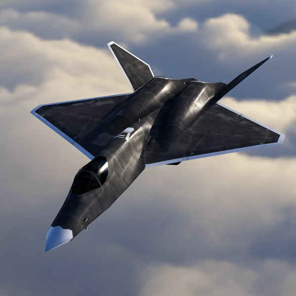 YF-23A BLACK-WIDOW-II Takelage 3D-Modell - TurboSquid 1715713