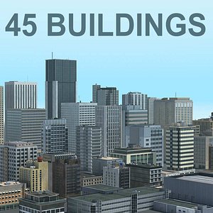 3D 45 Building Models Kit Collection2