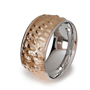 Ring leather structure 3d print 3D model