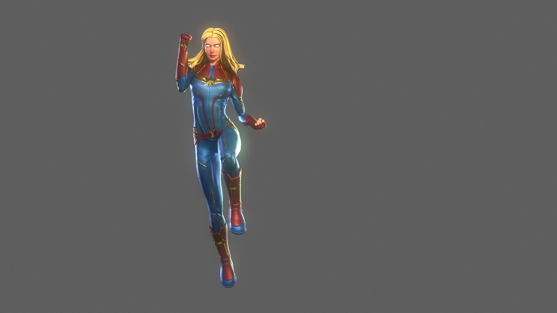 Captain Marvel Rig Model - TurboSquid 2297727