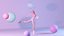 Ren - Personnage d'anime Lowpoly 3D stylisé