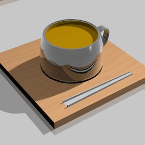 3d coffee cup model