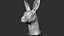 Kangaroo head Zbrush Sculpture Digitale 3D