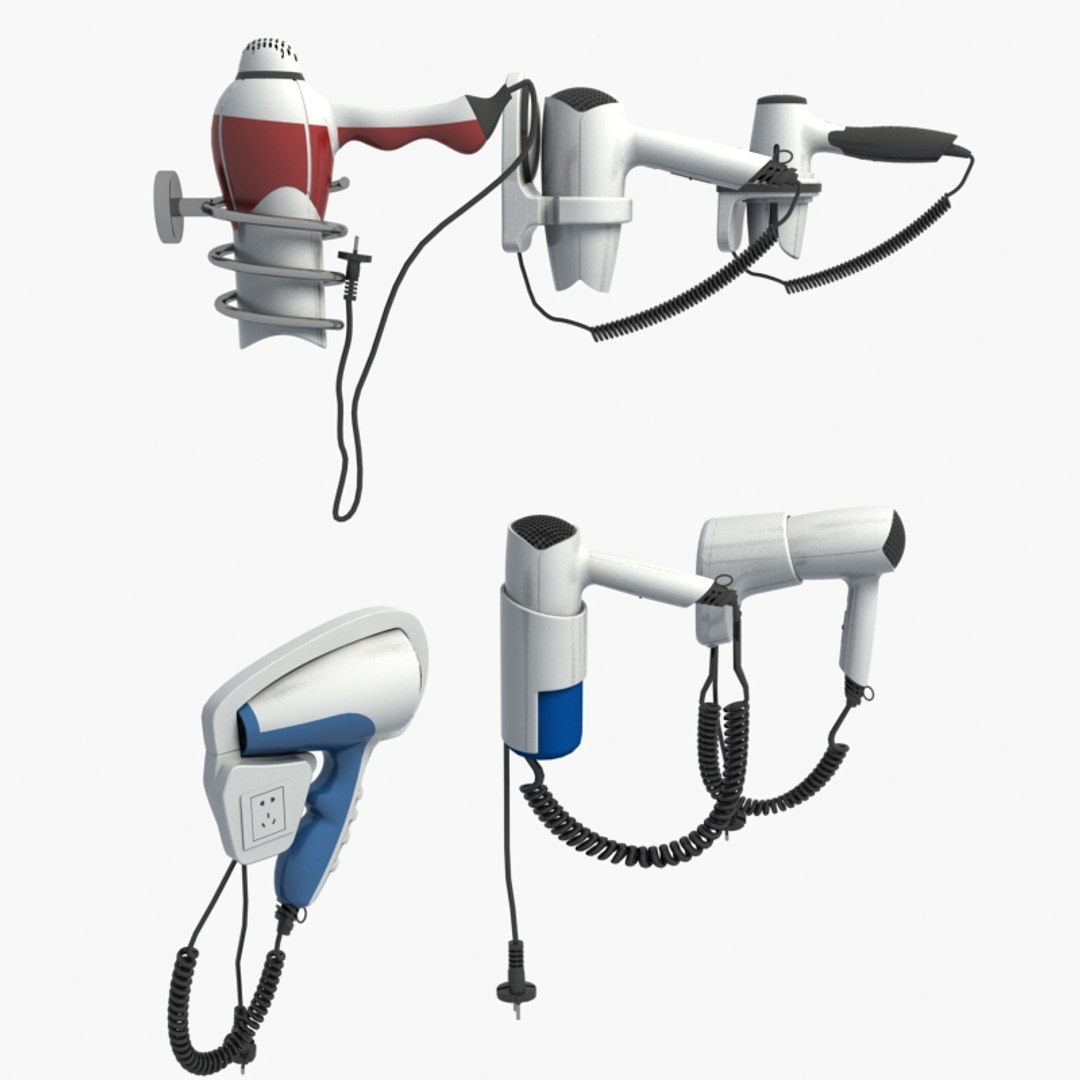 hairdryer hair dryer 3D https://p.turbosquid.com/ts-thumb/Ar/0I7yDx/RsVbJR8l/wallmountedhairdryer2/jpg/1579056608/1920x1080/fit_q87/e789fe74f6e5843719cc300145f7d4016ada515c/wallmountedhairdryer2.jpg