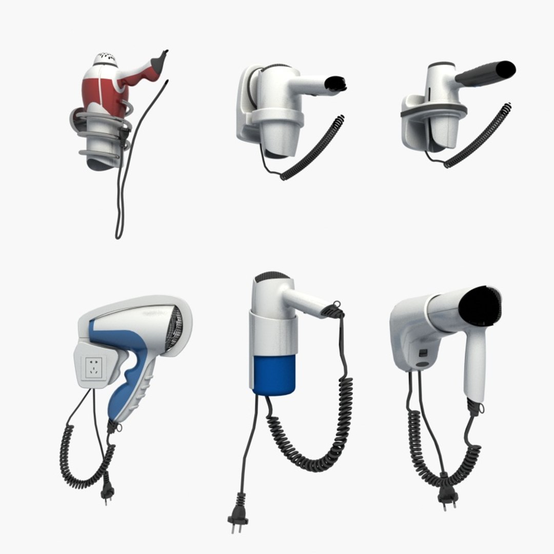 Hairdryer hair dryer 3D - TurboSquid 1494982