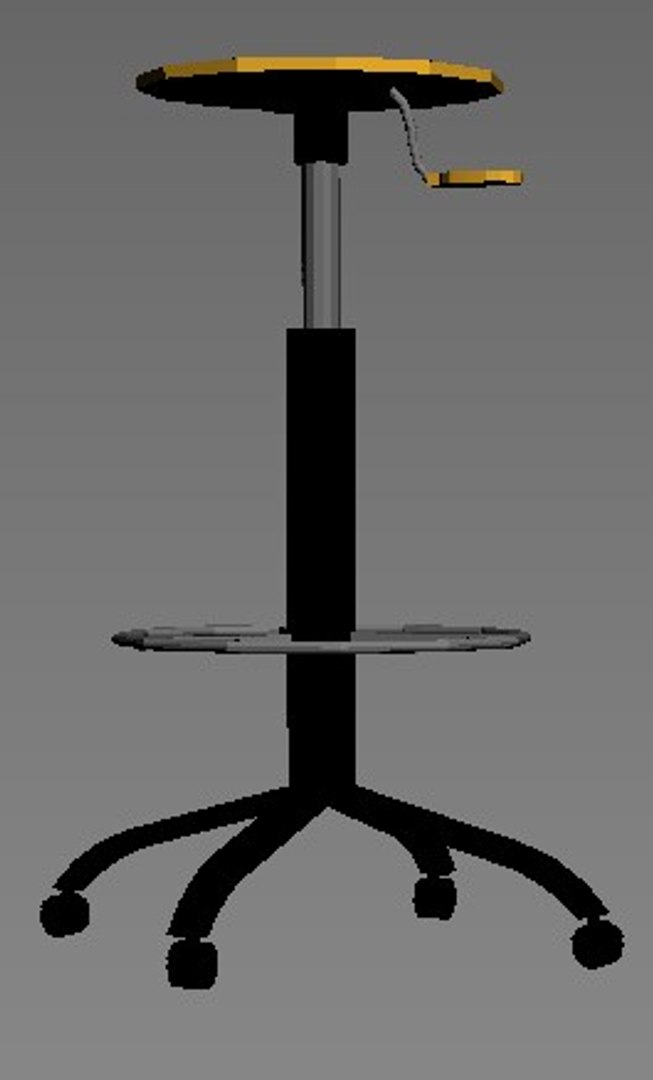 Lab Stool Model - TurboSquid 1785709