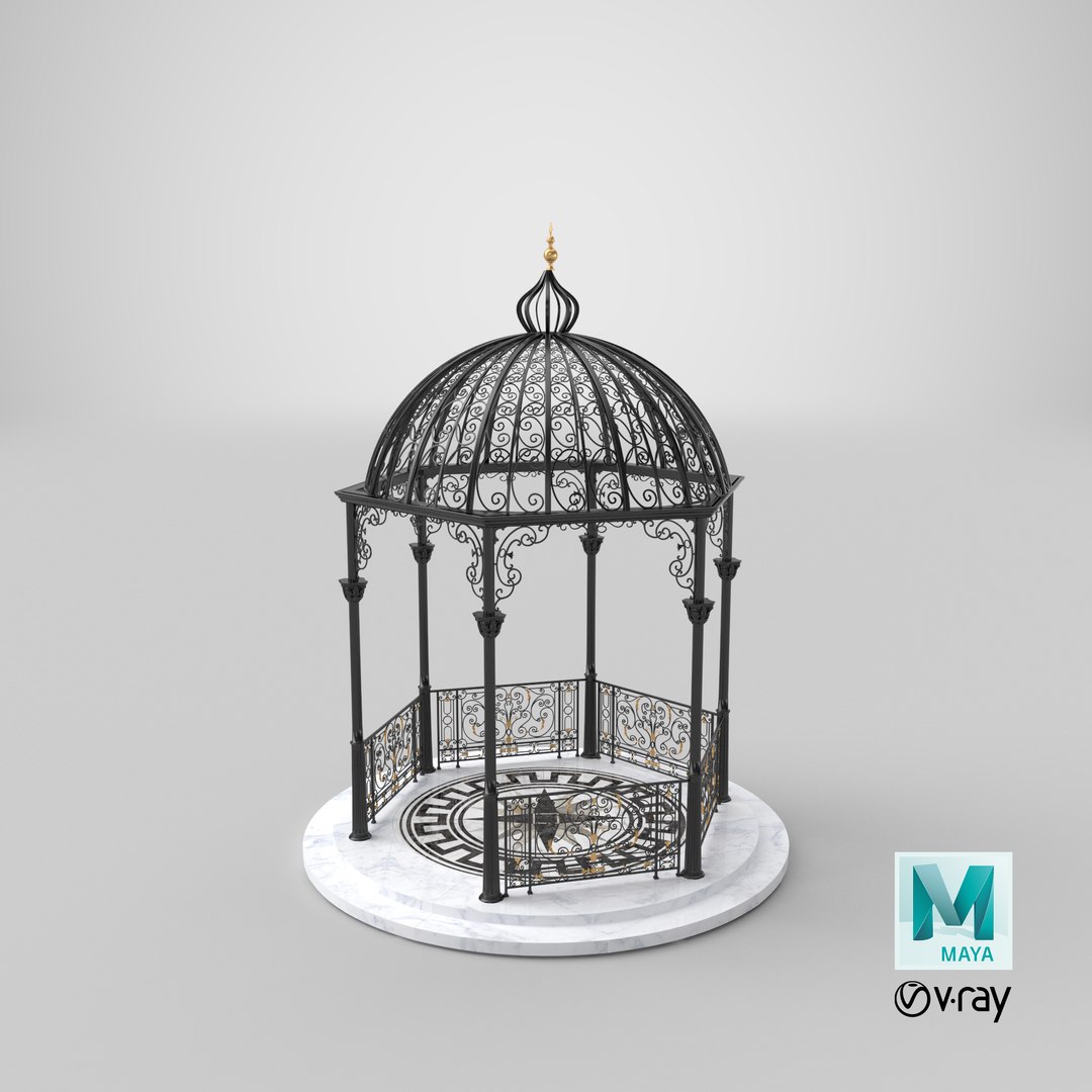 3D Gazebos Collection model https://p.turbosquid.com/ts-thumb/Ar/2p0LSQ/lj/stemcell_maya_vray_render/jpg/1647784679/1920x1080/fit_q87/014d95c0eed9ce67f2de9be108f9f9d1b7ecdb56/stemcell_maya_vray_render.jpg