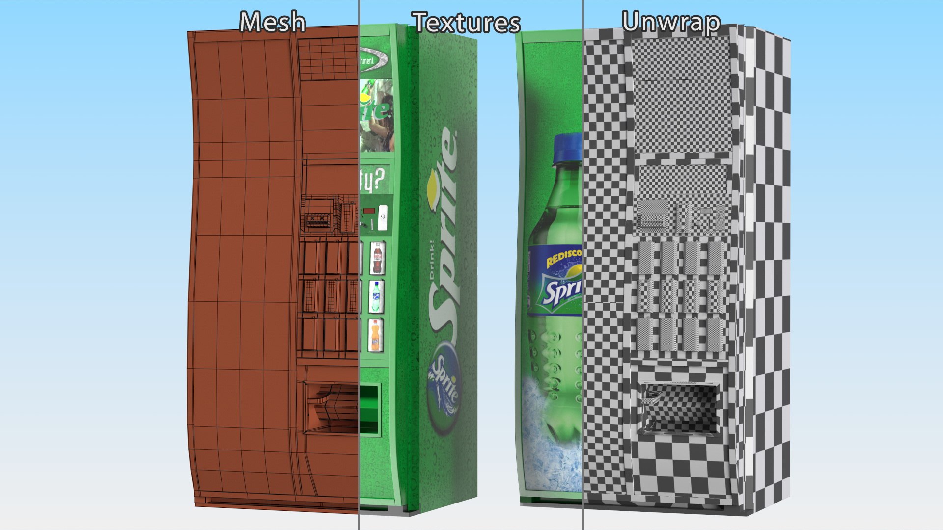 3D Cold Soda Vending Machine model - TurboSquid 2138040