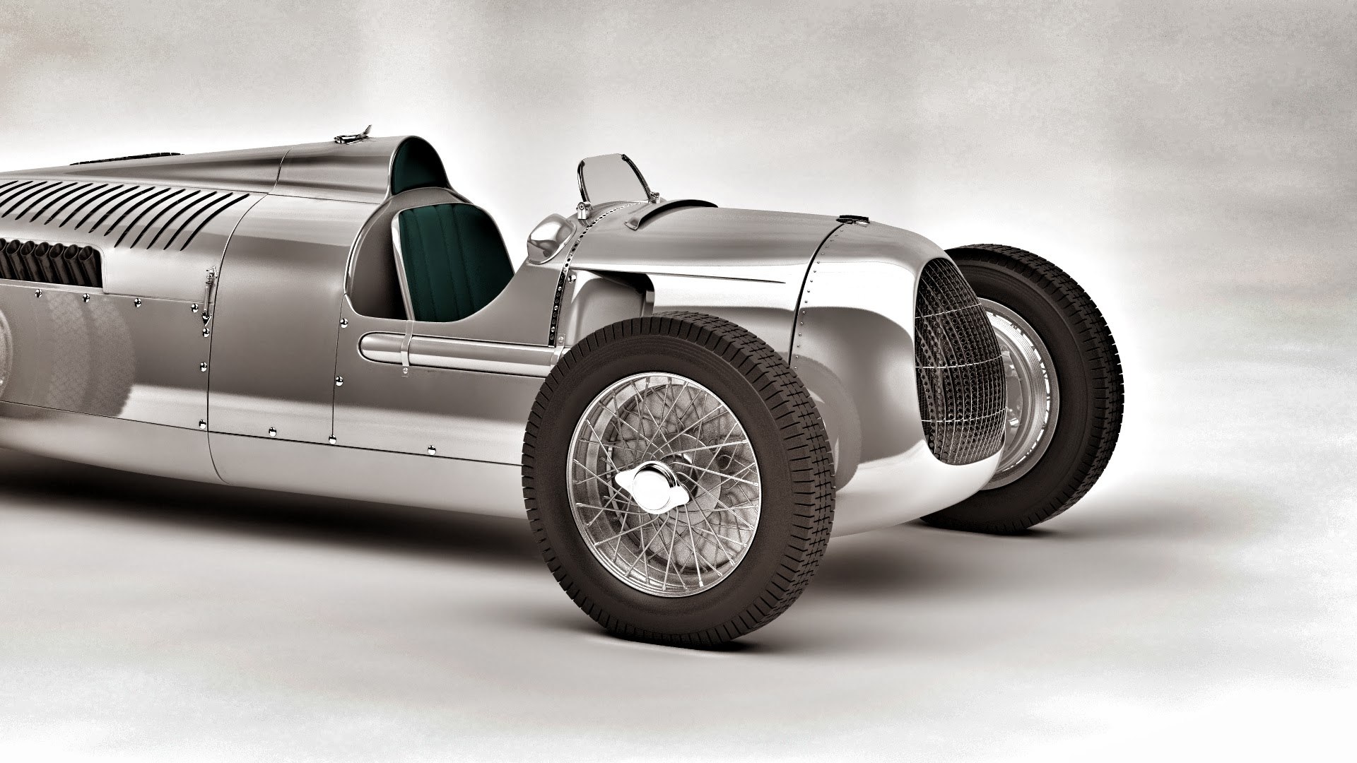 3d Auto Union Type C Model