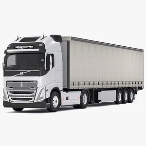 Volvo fh16 with Industrial Trailer