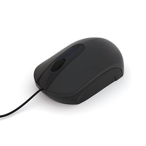 3d model computer mouse