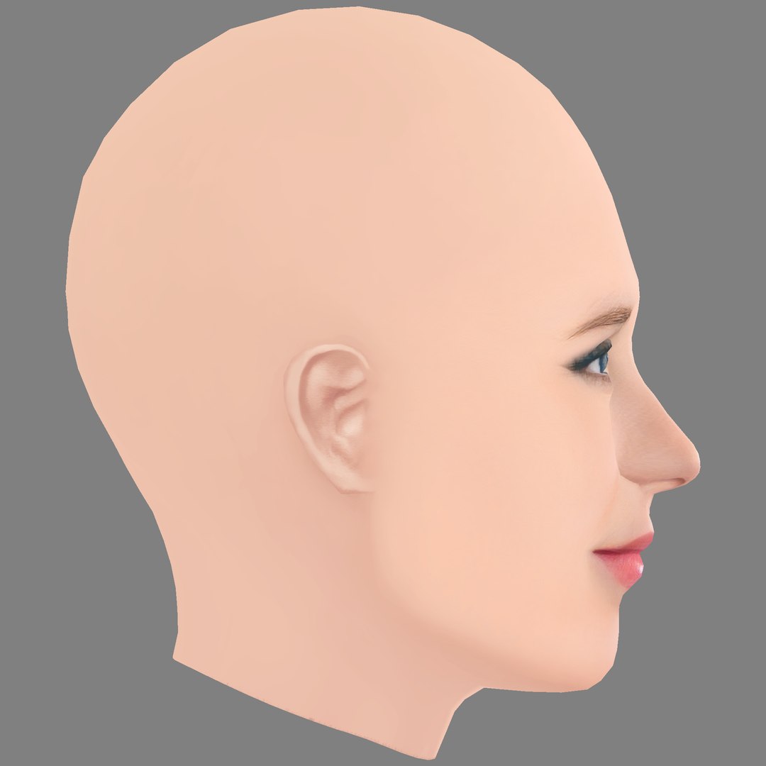 3D model Tessa Hilton Head - No Hair - Low poly head for game https://p.turbosquid.com/ts-thumb/Ar/B0sWJM/RO/07/png/1780638669/1920x1080/fit_q87/5dd704ee0d88500f9896c2b9c14c7802c4fc0533/07.jpg