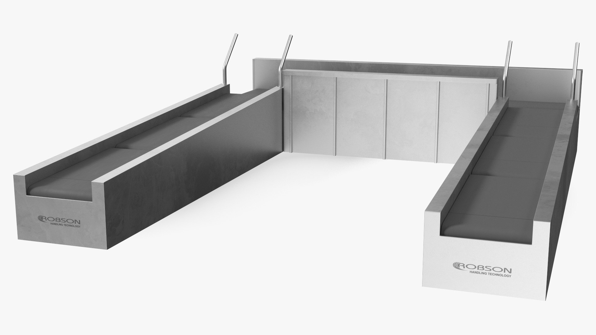 Conveyor Luggage 3D model preview