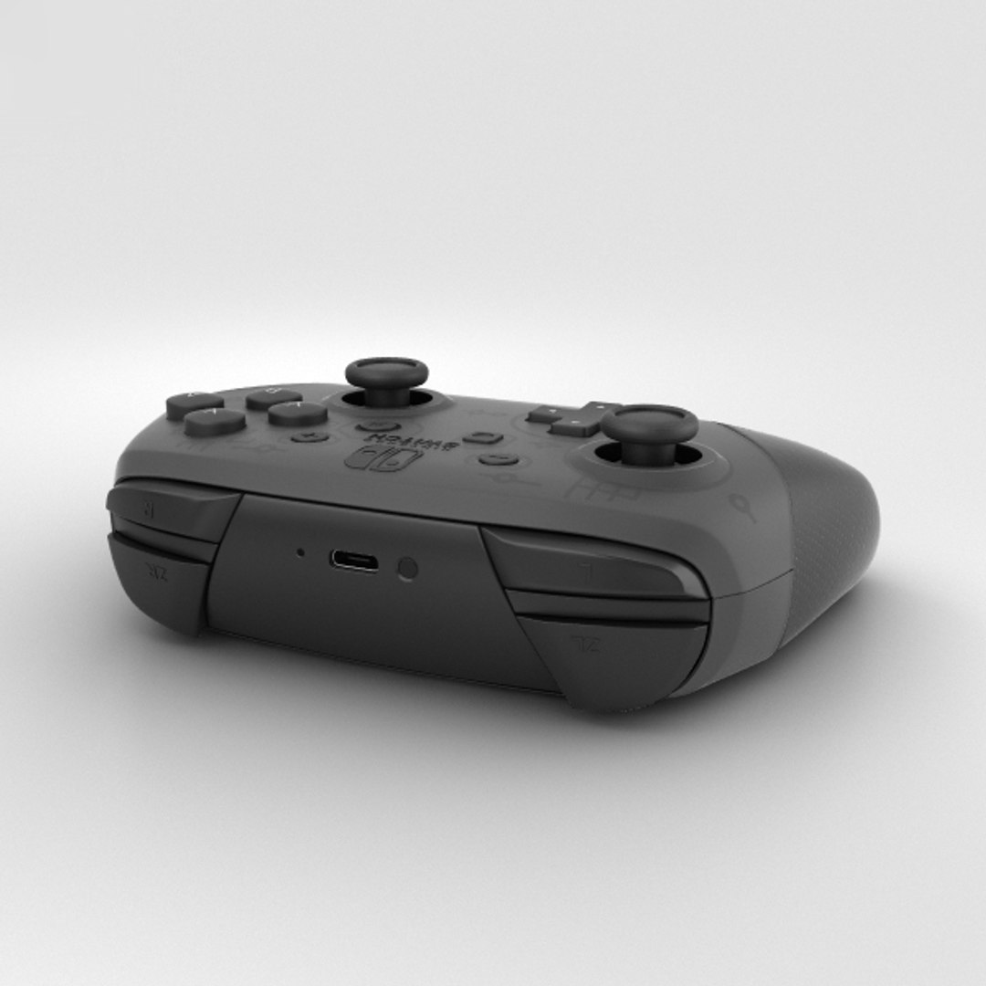 3D Nintendo Switch Pro Model TurboSquid 1367043