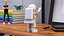Astronaut Toy Character White OK Pose