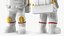 Astronaut Toy Character White OK Pose