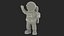 Astronaut Toy Character White OK Pose