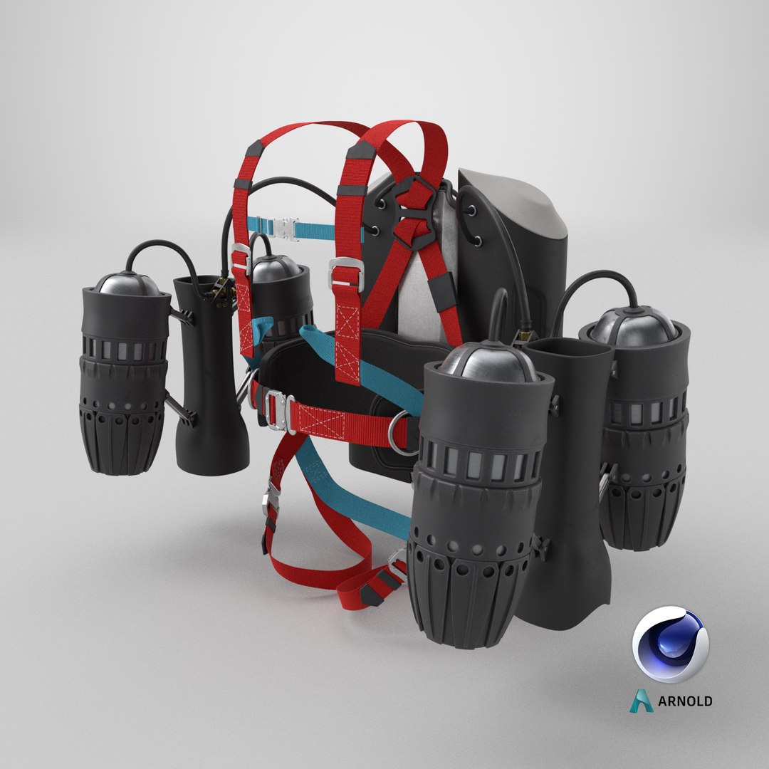 Jetpack 07 3D Model - TurboSquid 2531990