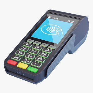 3D pos payment terminal pay