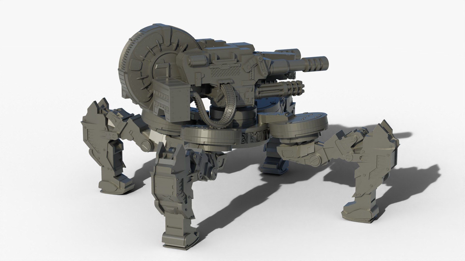 Gun Walker 3D - TurboSquid 2271733