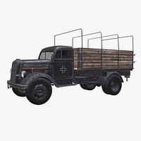 Opel Blitz WW2 German Military Truck