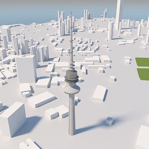 Liberation Tower and environment