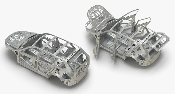 3D car frames rigged s model - TurboSquid 1214502