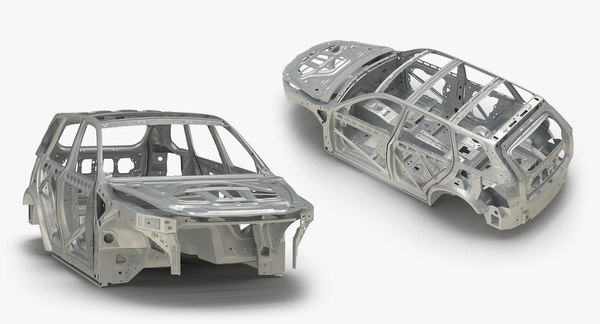 3D car frames rigged s model - TurboSquid 1214502