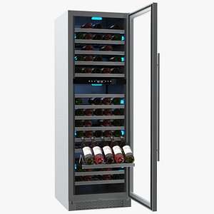 Wine Cooler Dual Zone Open Bottle
