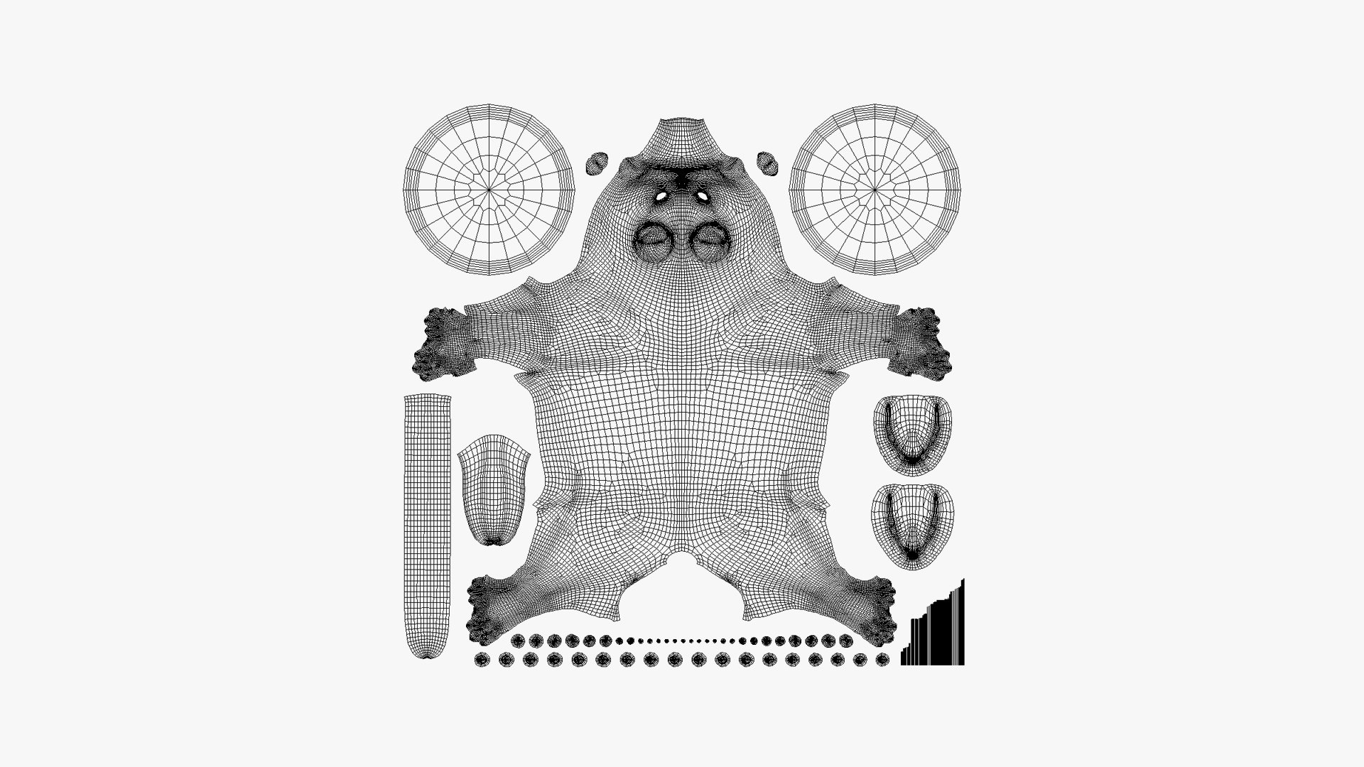 3D CAT-039 Rigged Cat model - TurboSquid 1981565