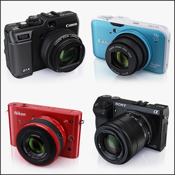 Collection Digital Camera 3D Models for Download | TurboSquid