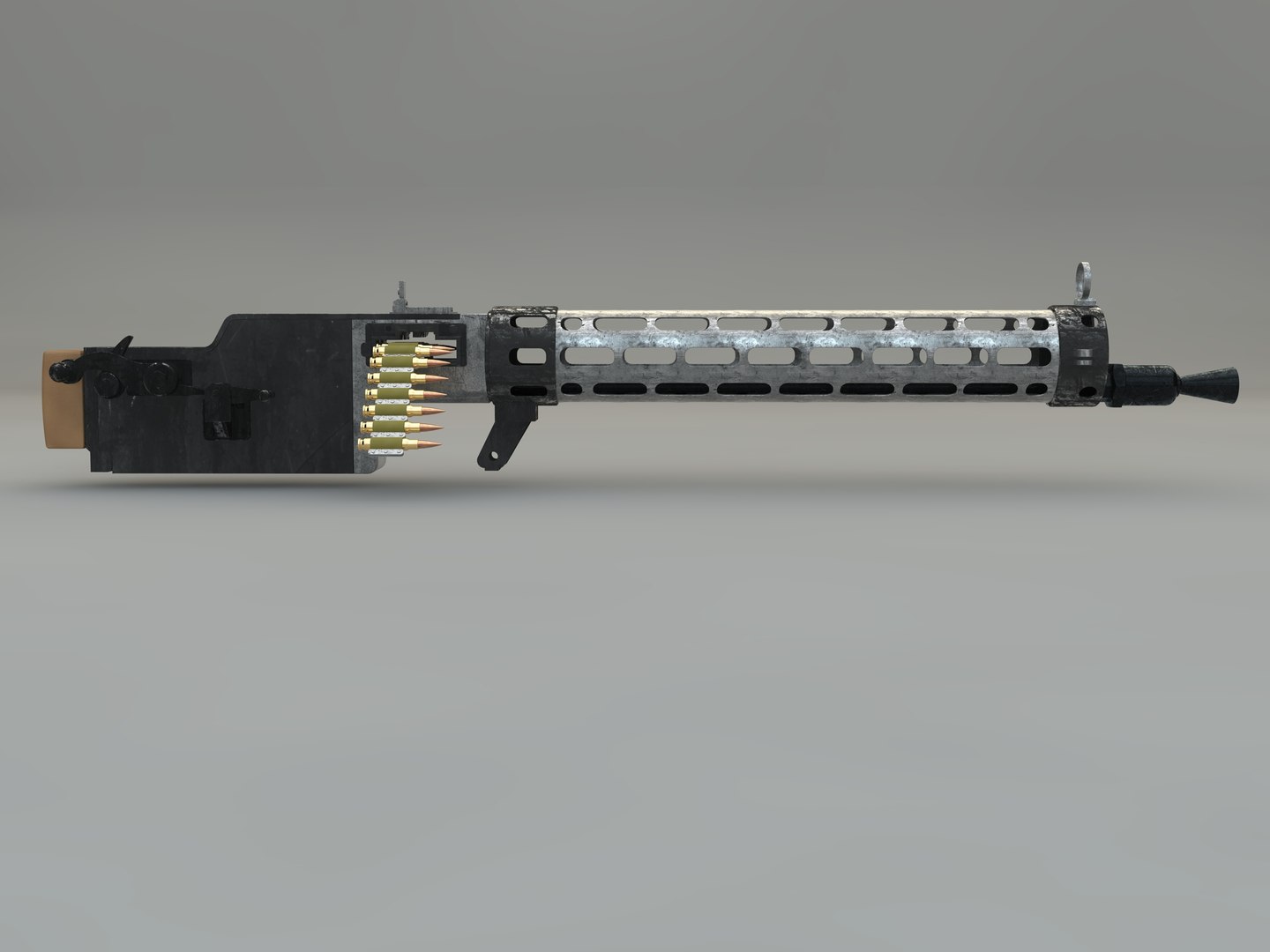 Cinema4d Spandau Lmg 08 15