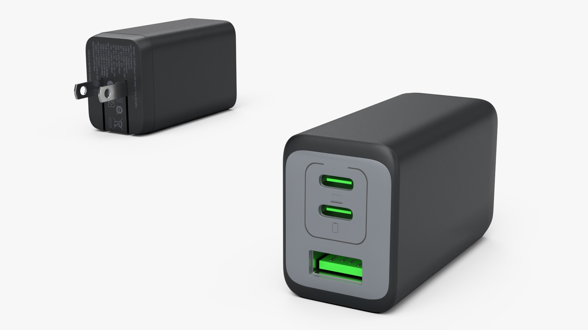 3D model 65W GaN USB-C Wall Charger with Dual Output Black https://p.turbosquid.com/ts-thumb/Ar/jGel6J/qV/65w_gan_usbc_wall_charger_with_dual_output_black_002/jpg/1763411627/1920x1080/fit_q87/cc20c34792766fc18b6a2497d9a8e70d72eb221f/65w_gan_usbc_wall_charger_with_dual_output_black_002.jpg